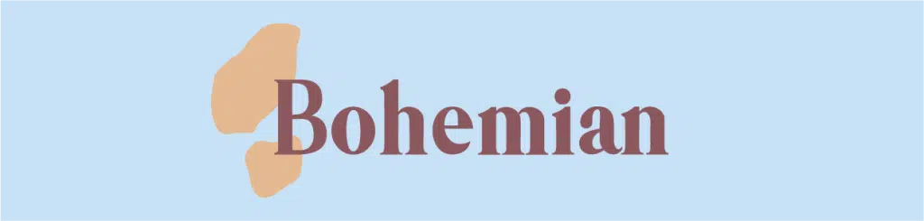 Banner bohemian