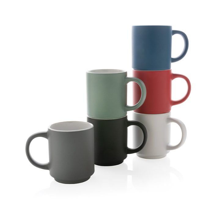 Mug Color Block empilable – Image 2