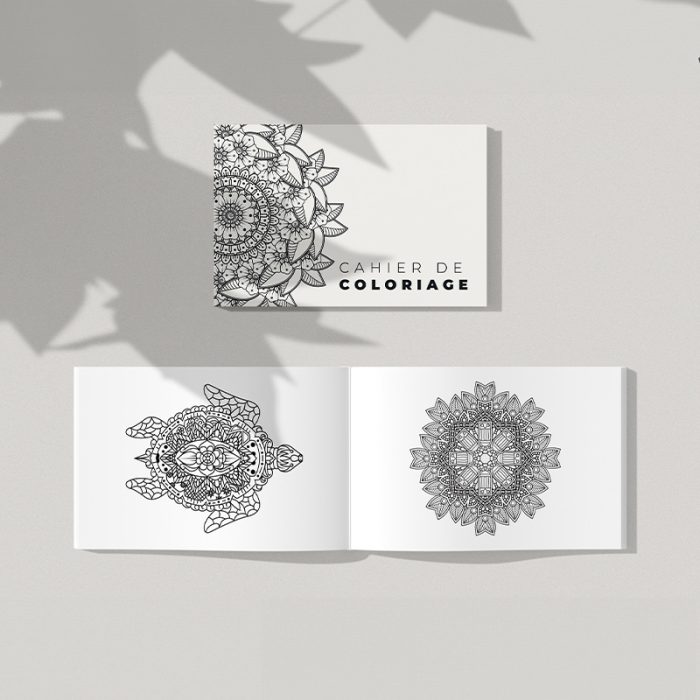 Cahier de coloriage 100% personnalisable