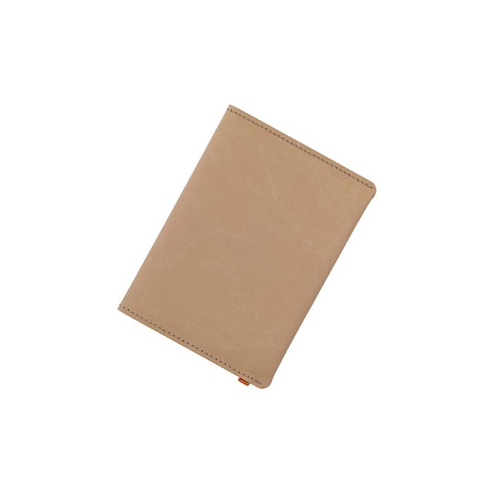 Protège-passeport cuir recyclé – Image 3