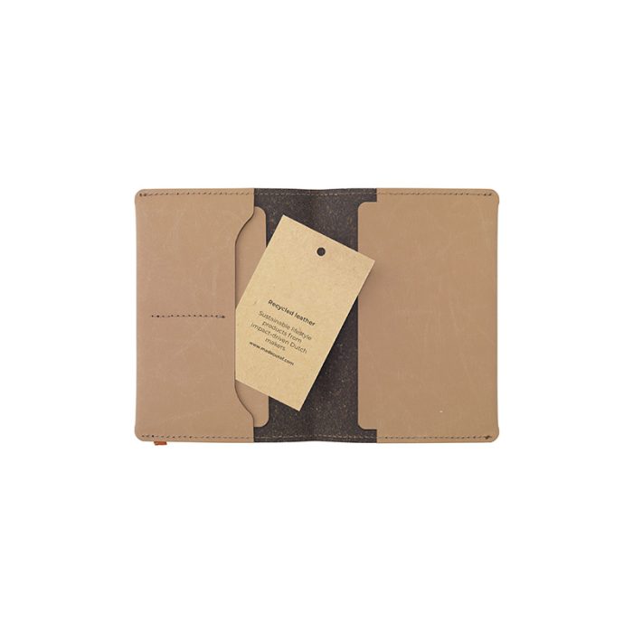 Protège-passeport cuir recyclé – Image 4