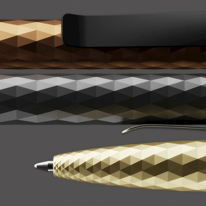 Stylo sculptural Losange