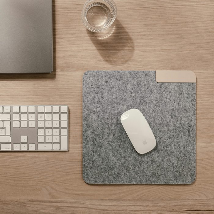 Tapis de souris en feutre